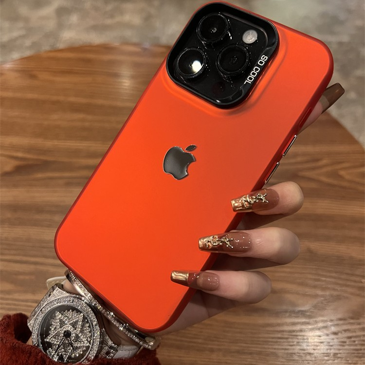 Black mirror red frosted mobile phone case. New iphone11-15promax