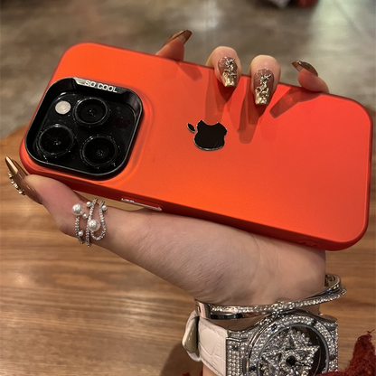 Black mirror red frosted mobile phone case. New iphone11-15promax