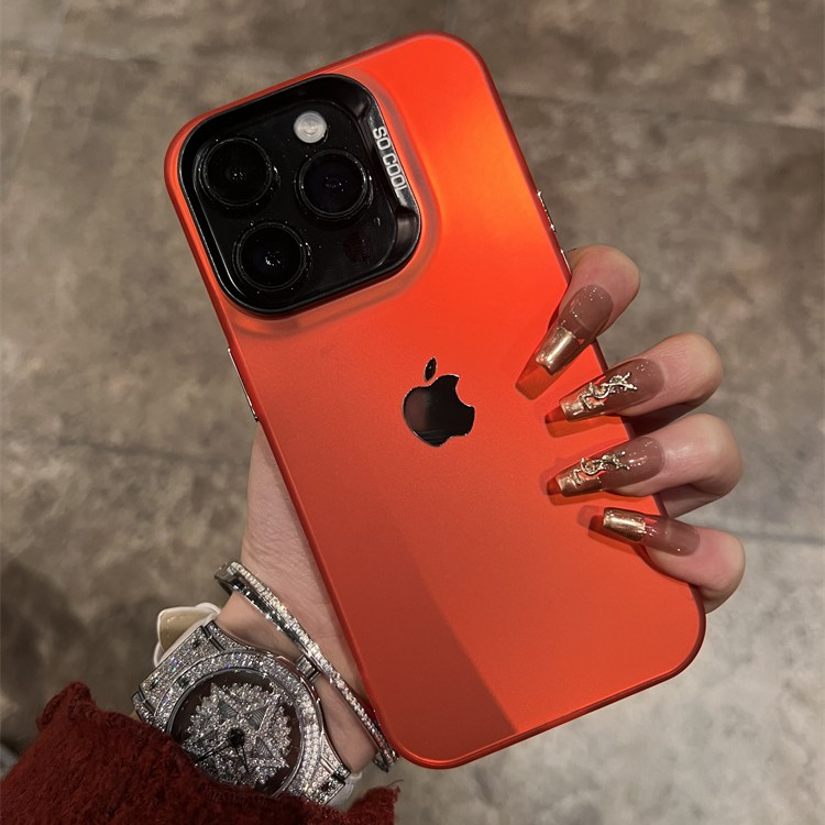 Black mirror red frosted mobile phone case. New iphone11-15promax