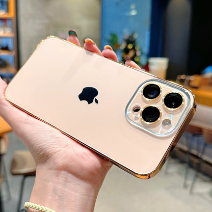 Apple 16/15/14/13/12/11 lens all-inclusive laser goggles electroplated frosted shell