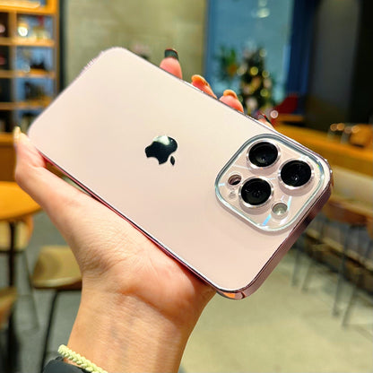 Apple 16/15/14/13/12/11 lens all-inclusive laser goggles electroplated frosted shell