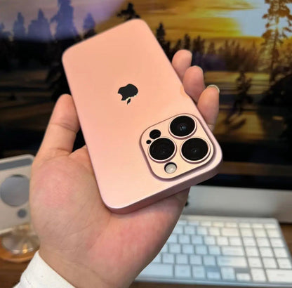 Apple 17/16/15/14/13/12/11 lens protection ultra-thin skin-feel PC matte phone case