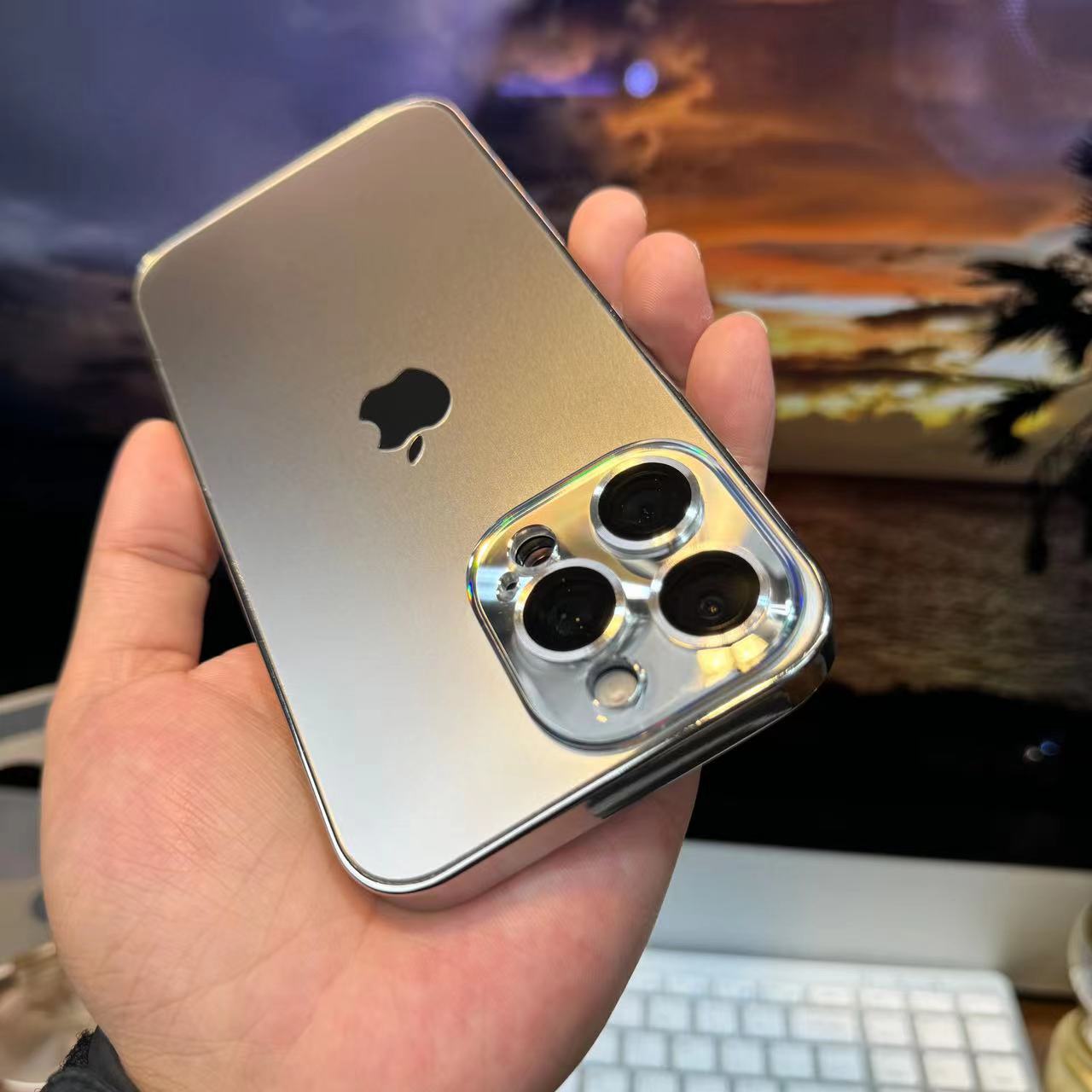 غلاف واقي لعدسة نمط CD من Apple مقاس 16/15/14/13/12 نانومتر 