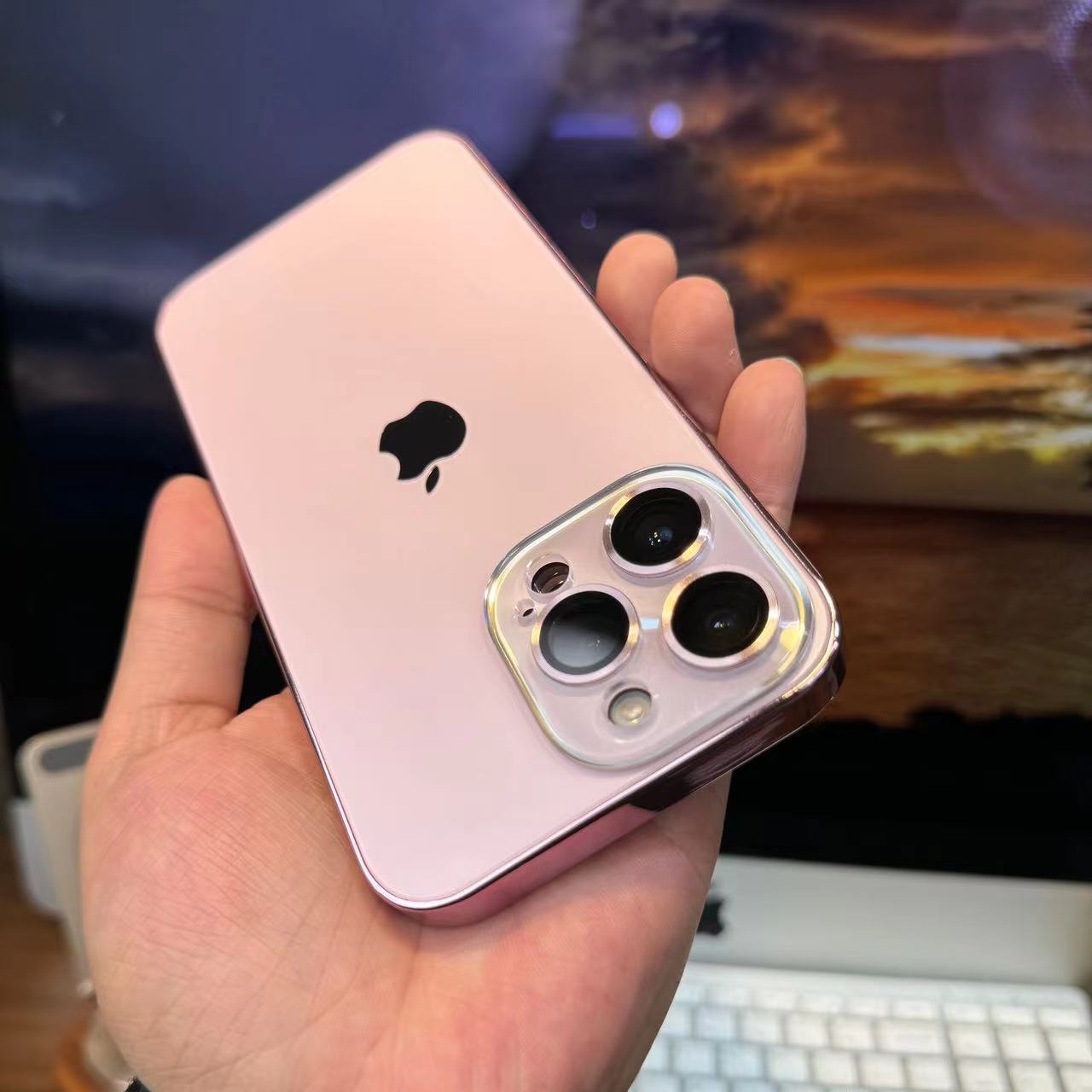 غلاف واقي لعدسة نمط CD من Apple مقاس 16/15/14/13/12 نانومتر 