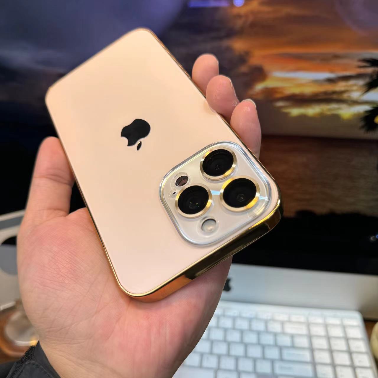 غلاف واقي لعدسة نمط CD من Apple مقاس 16/15/14/13/12 نانومتر 