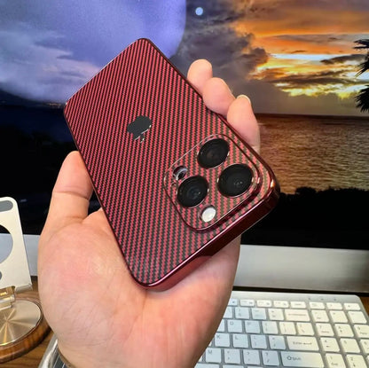 غطاء واقٍ رفيع للغاية من ألياف الكربون لأجهزة Apple 15~12