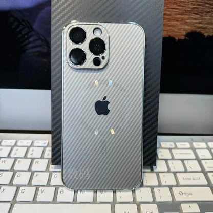 جراب مغناطيسي فائق النحافة مصنوع من ألياف الكربون لأجهزة Apple 15~12