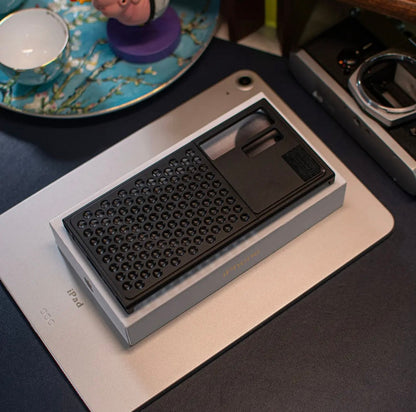 جراب هاتف Samsung Frosted Aromatherapy لهاتف Galaxy S24+Ultra مصنوع من سبائك الألومنيوم مع غطاء نصفي مضاد للسقوط وتبديد الحرارة 