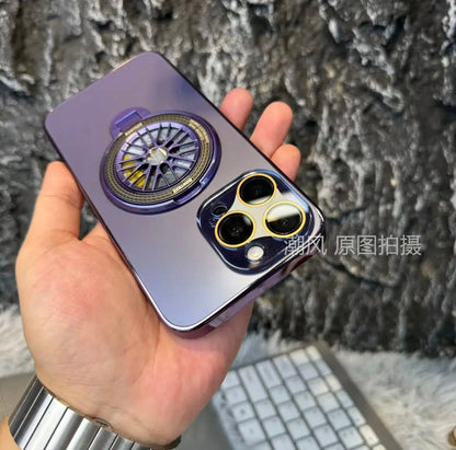 New -camera iPhone 15/11 frosted gyro bracket lens protective case