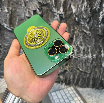 New -camera iPhone 15/11 frosted gyro bracket lens protective case