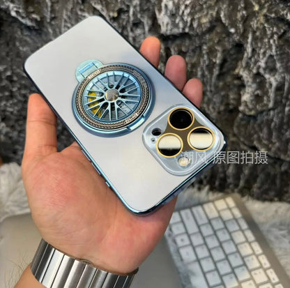 New -camera iPhone 15/11 frosted gyro bracket lens protective case