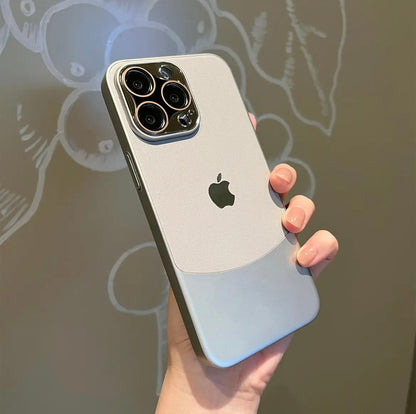 New iPhone 15/12 plain leather phone case Protective case