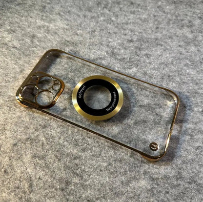 Ultra Thin Magsafing Clear Borderless iPhone case