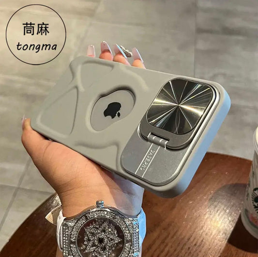 غطاء حماية مغناطيسي مع حامل للهاتف المحمول من أبل 15-11 للرجال والنساء