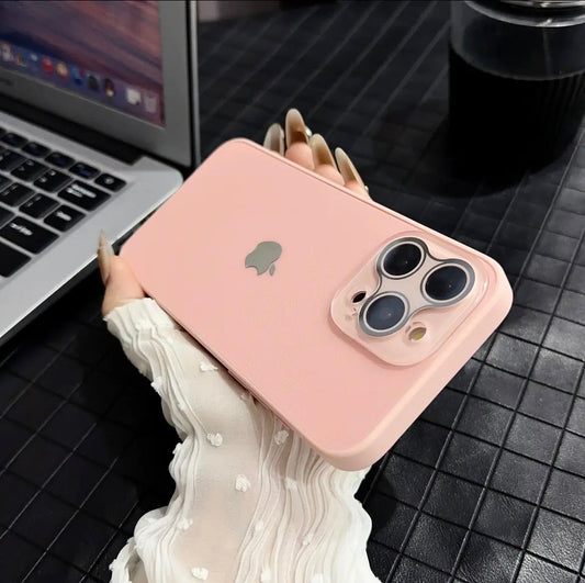 Apple 15-12 Smart Eyes all-inclusive lens instantly turns into 16 litchi leather mobile phone case