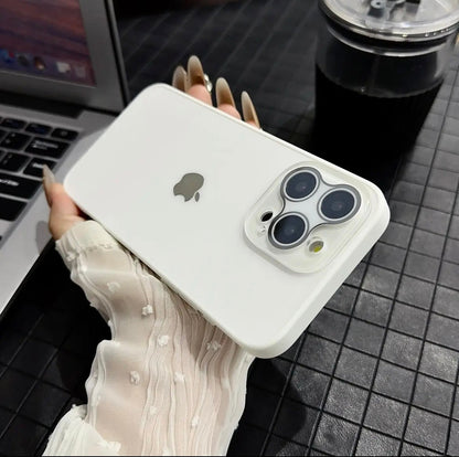 Apple 15-12 Smart Eyes all-inclusive lens instantly turns into 16 litchi leather mobile phone case