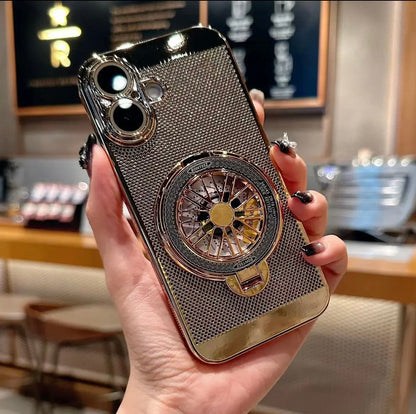 Applicable to  16-11 mobile phone case electroplating heat dissipation net, decompression gyroscope bracket