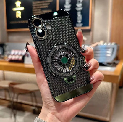 Applicable to  16-11 mobile phone case electroplating heat dissipation net, decompression gyroscope bracket