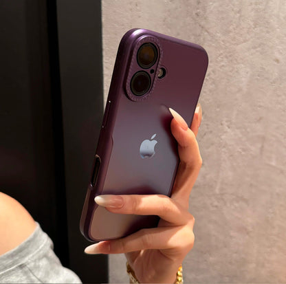 New high-grade frosted waist suitable for iPhone16-12 simple and anti-fall