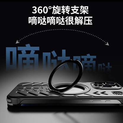 New high-grade frosted waist suitable for iPhone16-12 simple and anti-fall