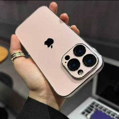 iPhone 16/13 comes with protective lens Nano AG frosted PC hard case