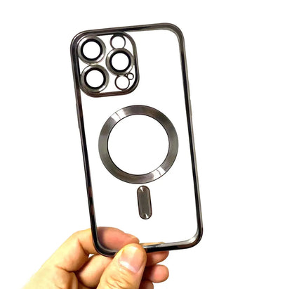 Nebula magnetic iPhone 16/11 mobile phone case new transparent with lens film