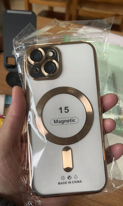 Nebula magnetic iPhone 16/11 mobile phone case new transparent with lens film