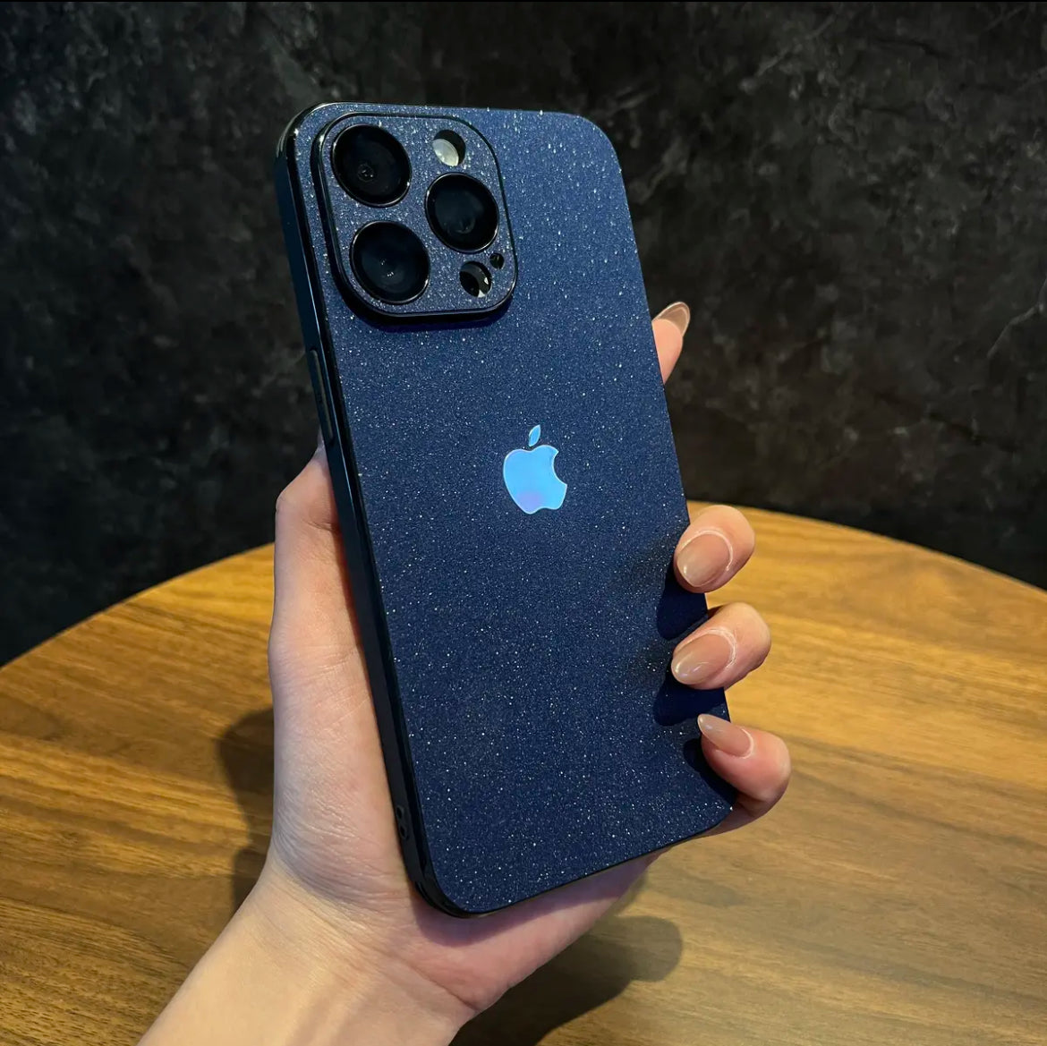 Apple 11-16 comes with lens film  star glitter leather frosted mobile phone case quality product