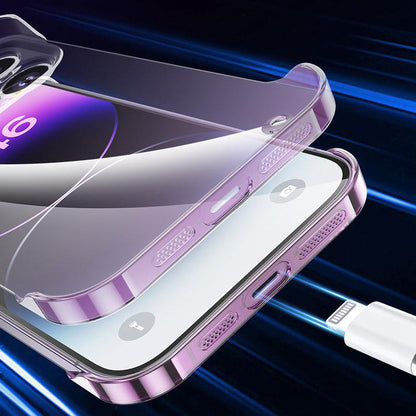 Ultra-Thin Clear Borderless Gradient iPhone Case