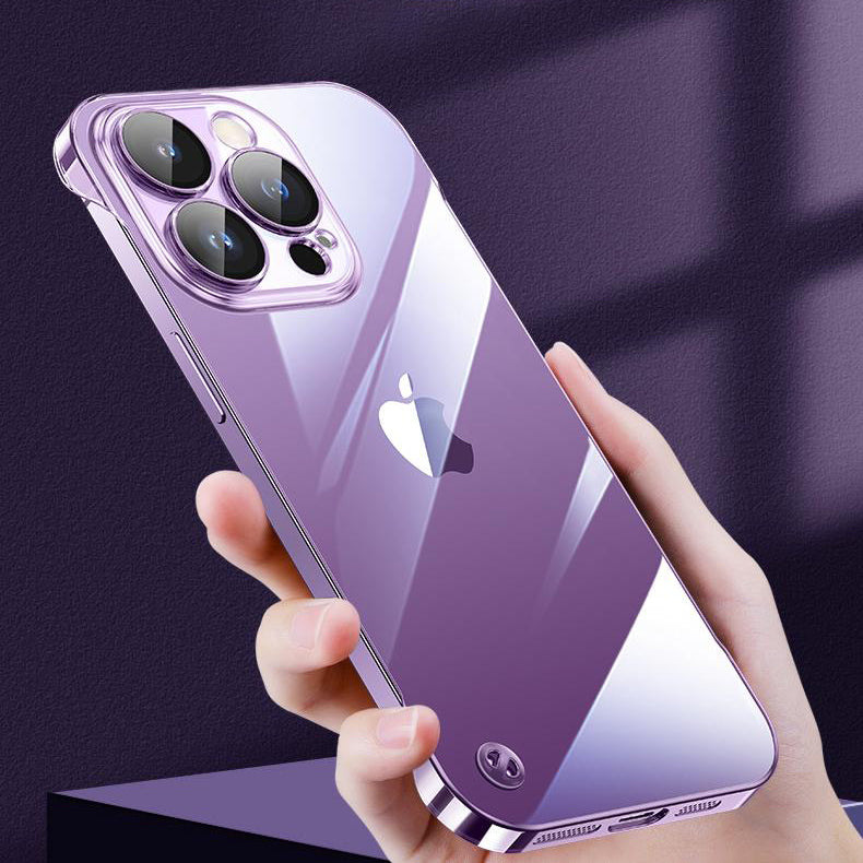 Ultra-Thin Clear Borderless Gradient iPhone Case