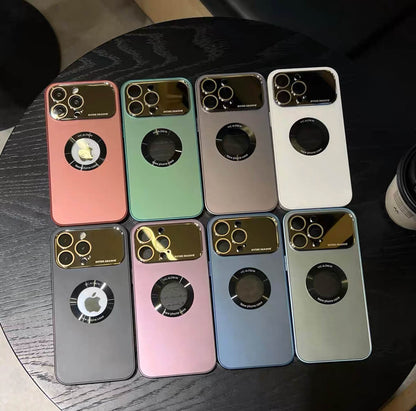 AG magsafe Pro logoview glass phone case Apple_Shopier