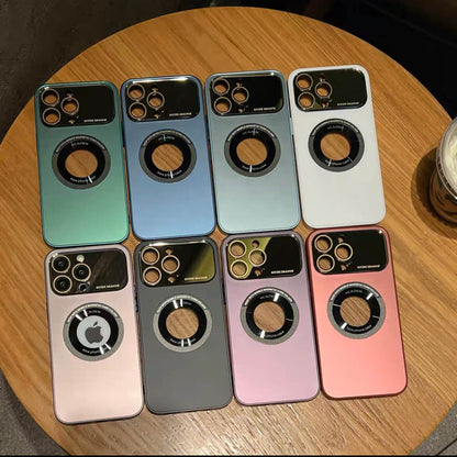 AG magsafe Pro logoview glass phone case Apple_Shopier