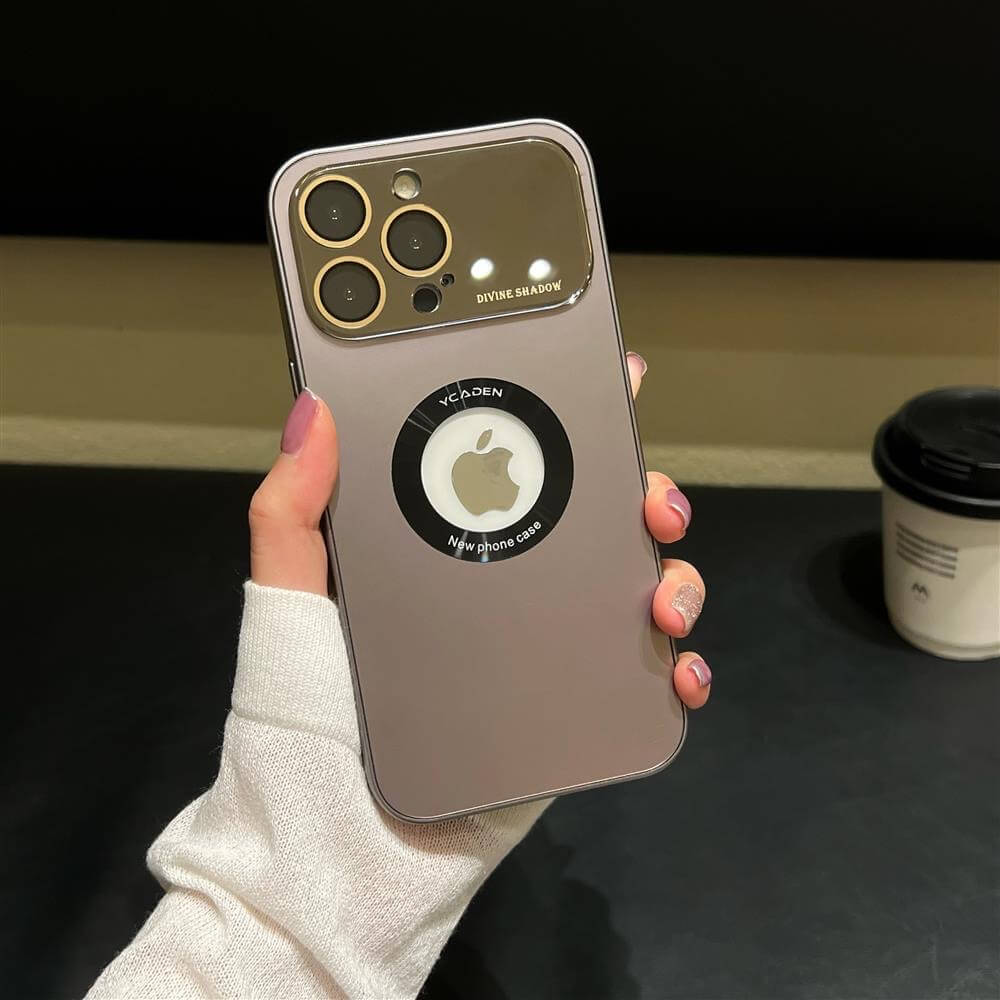 AG magsafe Pro logoview glass phone case Apple_Shopier