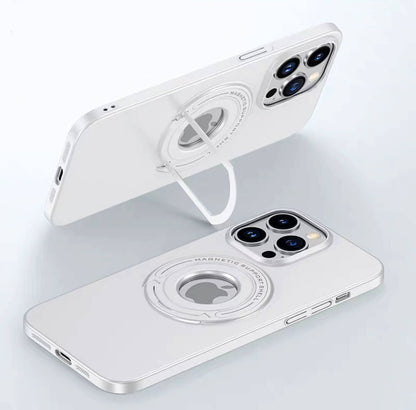 PC invisible stand Magsafe iPhone case