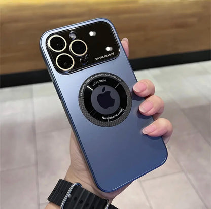 AG magsafe Pro logoview glass phone case Apple_Shopier