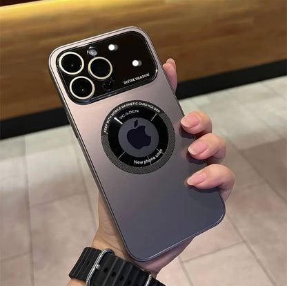 AG magsafe Pro logoview glass phone case Apple_Shopier