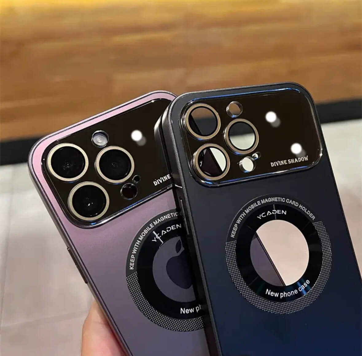 AG magsafe Pro logoview glass phone case Apple_Shopier