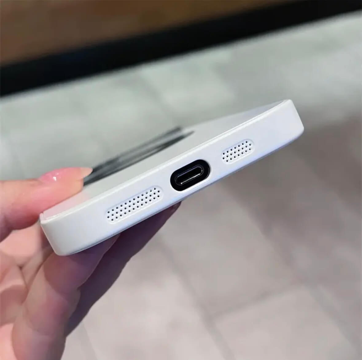 AG magsafe Pro logoview glass phone case Apple_Shopier