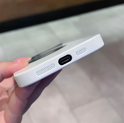 AG magsafe Pro logoview glass phone case Apple_Shopier