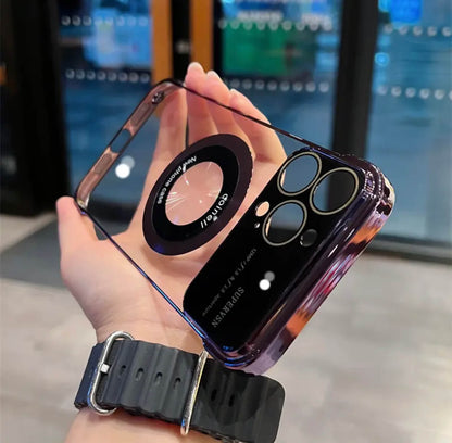 Clear Borderless logoview MagSafe Ultra Case