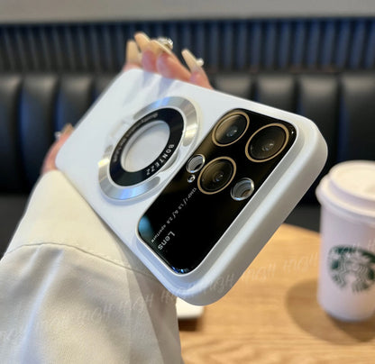 Apple 15-12 mobile phone case magnetic bracket full package high value high end