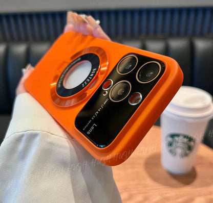 Apple 15-12 mobile phone case magnetic bracket full package high value high end