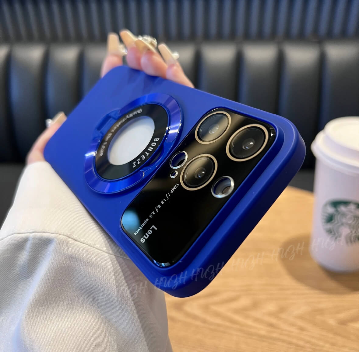 Apple 15-12 mobile phone case magnetic bracket full package high value high end