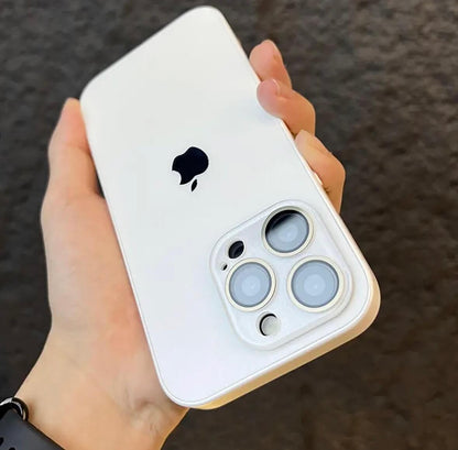 mobile phone case iPhone 16-12 advanced matte  comes with lens film  protective cover