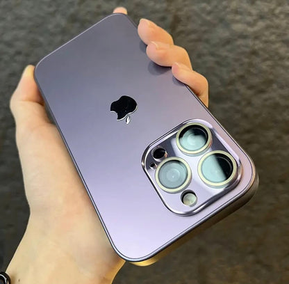 mobile phone case iPhone 16-12 advanced matte  comes with lens film  protective cover