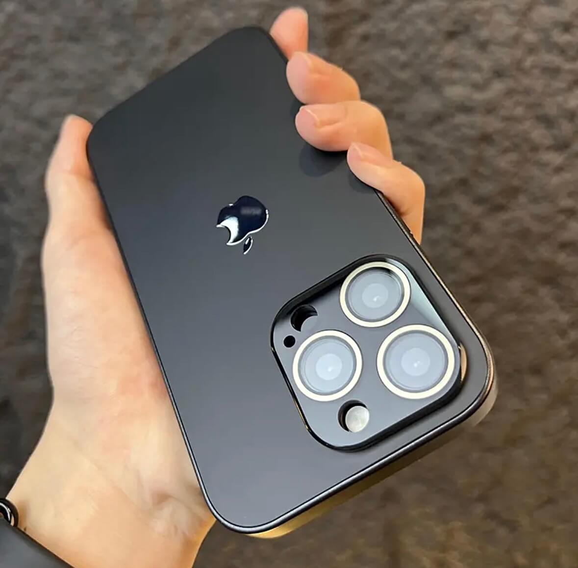 15 mobile phone case iPhone 13 advanced matte 12promax comes with lens film 14 protective cover