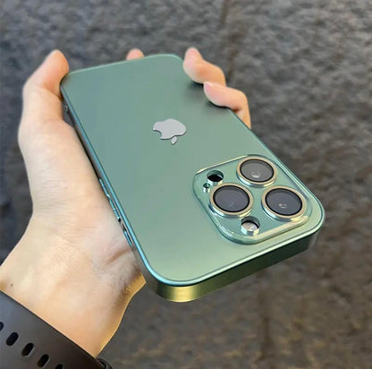 mobile phone case iPhone 16-12 advanced matte  comes with lens film  protective cover