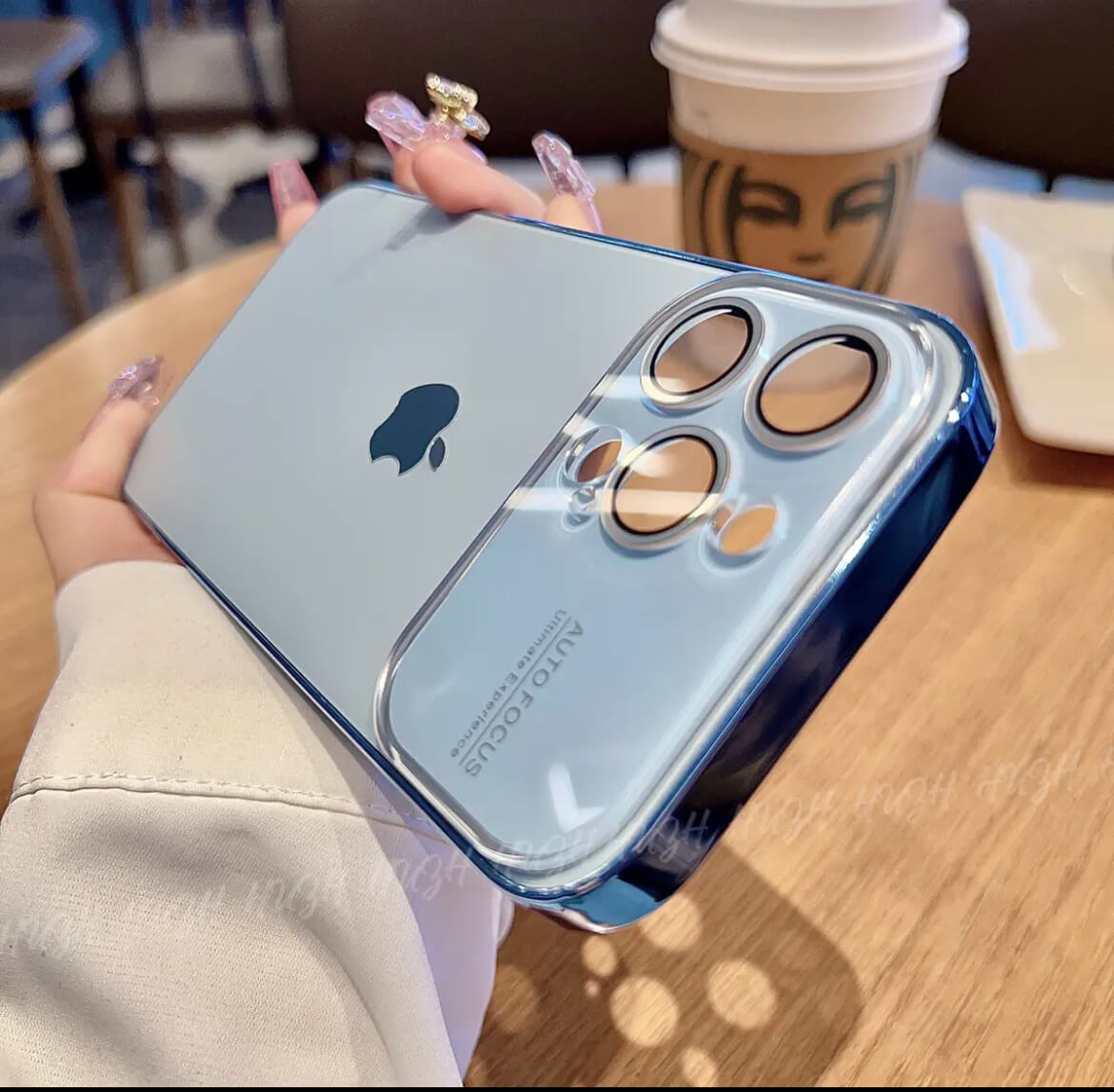 AG Glass Backplane Lens Integrated Phone Case