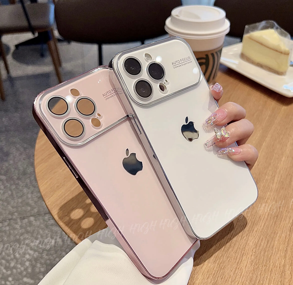 AG Glass Backplane Lens Integrated Phone Case