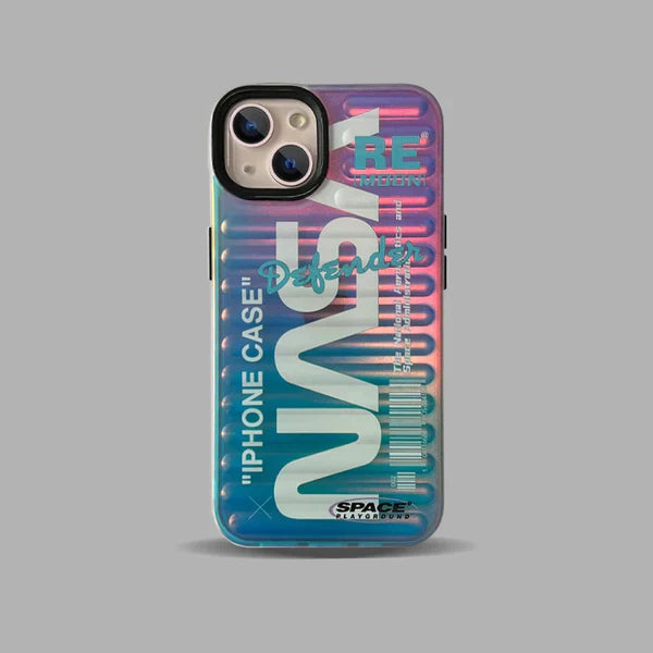 TRENDY NASA LASER DAZZLING IPHONE CASE